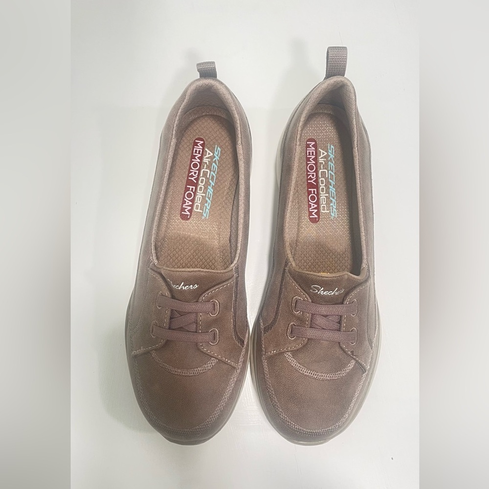 Skechers Gray Sneakers Slip-On Comfort